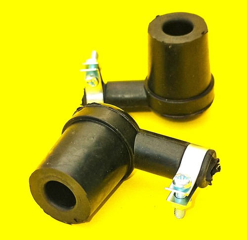 Pair rubber spark plug - pair,